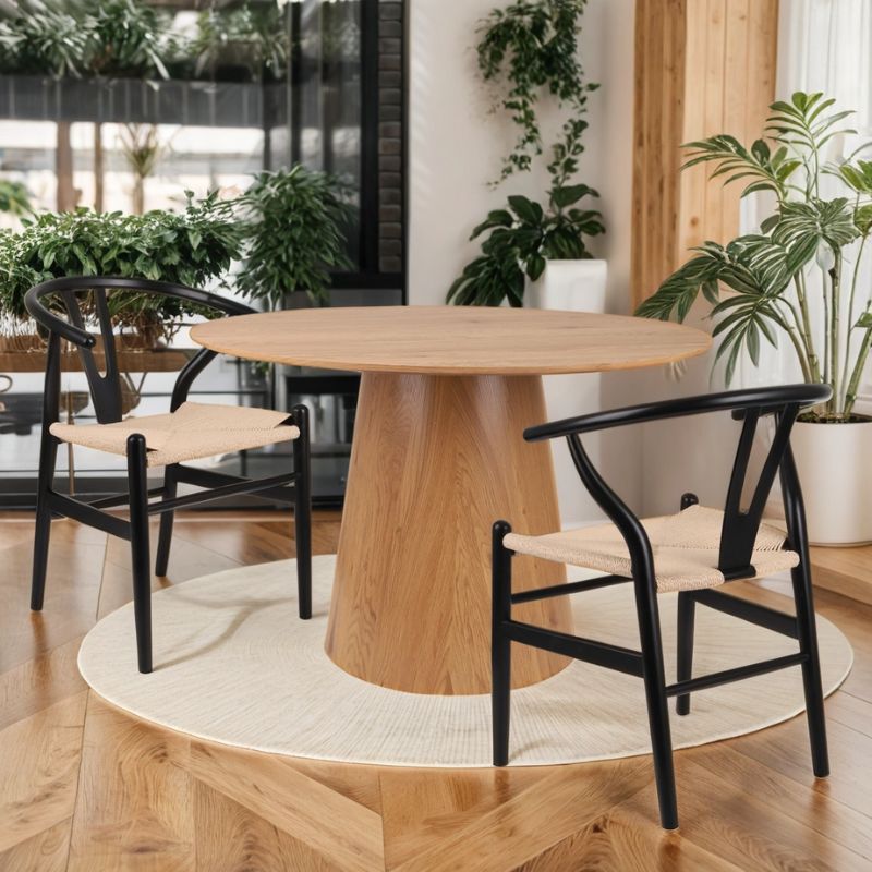 enzo table-vero chairs dark